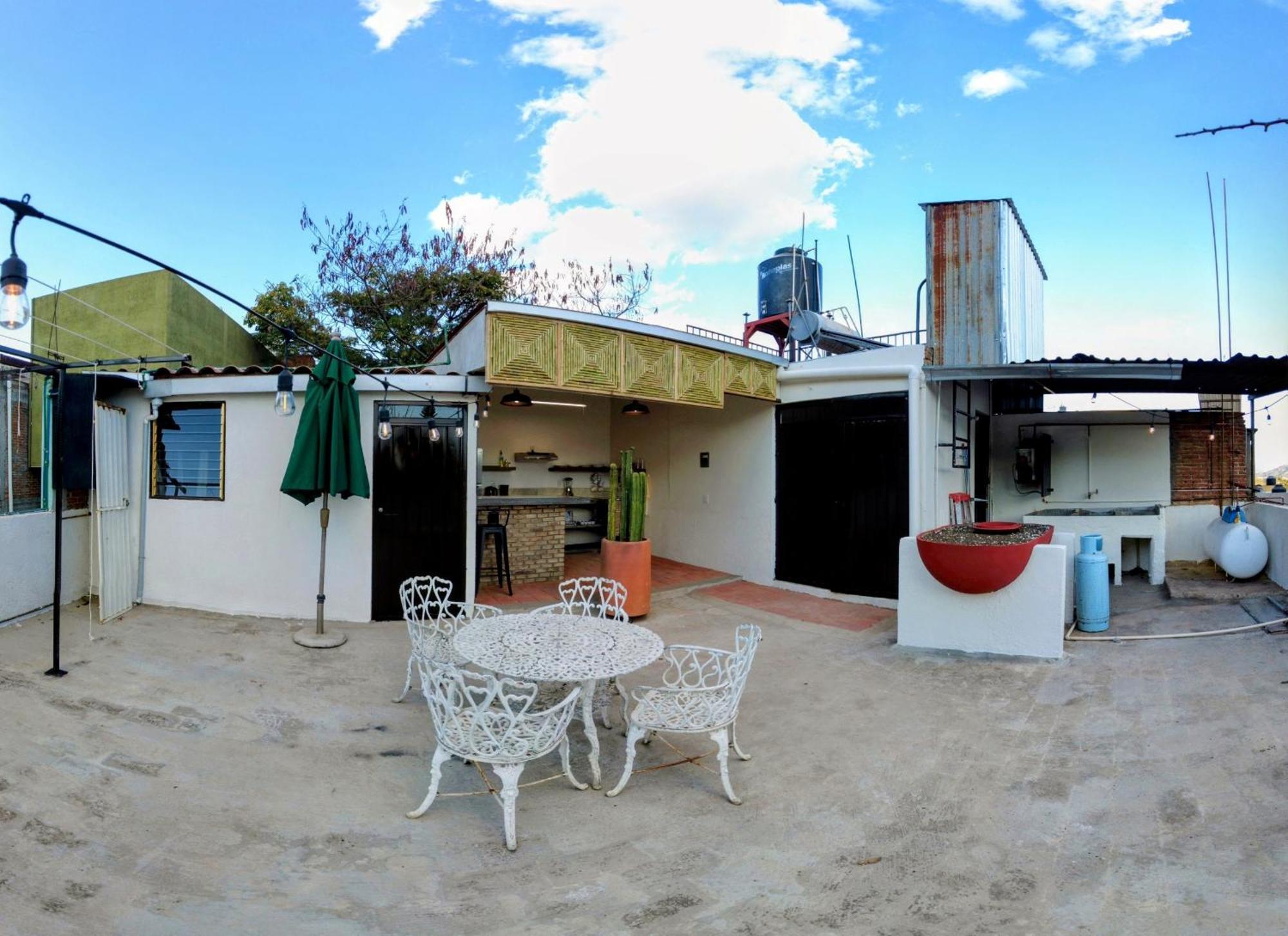 Casa de las Palmas HomeStay Oaxaca Exterior foto